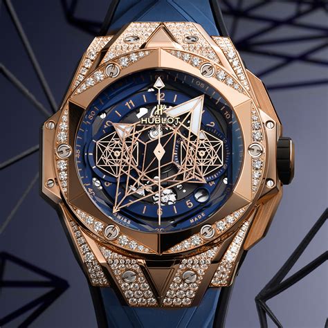 Hublot sang bleu